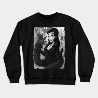 Morticia and Cleopatra- Vintage Crewneck Sweatshirt